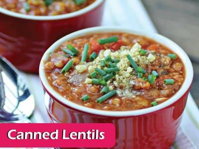 Canned Lentils