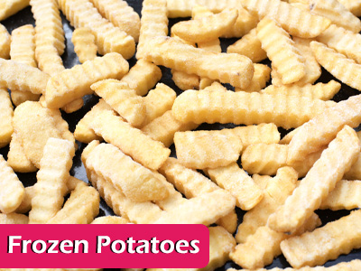 Frozen Semi-Prepared Potatoes